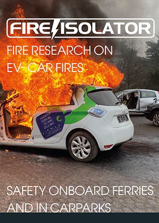 Fire Isolator Research Raport how to extinguish an EV car fire