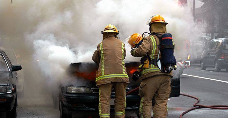 How does an EV car catch fire?