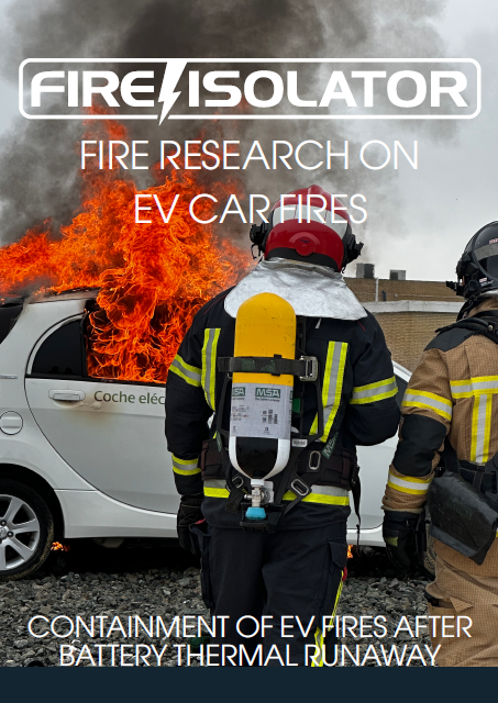 Fire Isolator Concept how to extinguish an EV car fire Fire Isolator Concept how to extinguish an EV car fire
