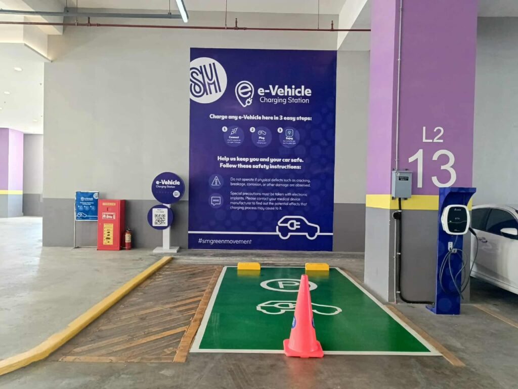 EV-Fire Blanket setup