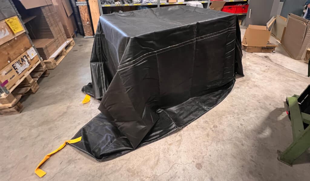 Lithium Battery Storage Fire Blanket